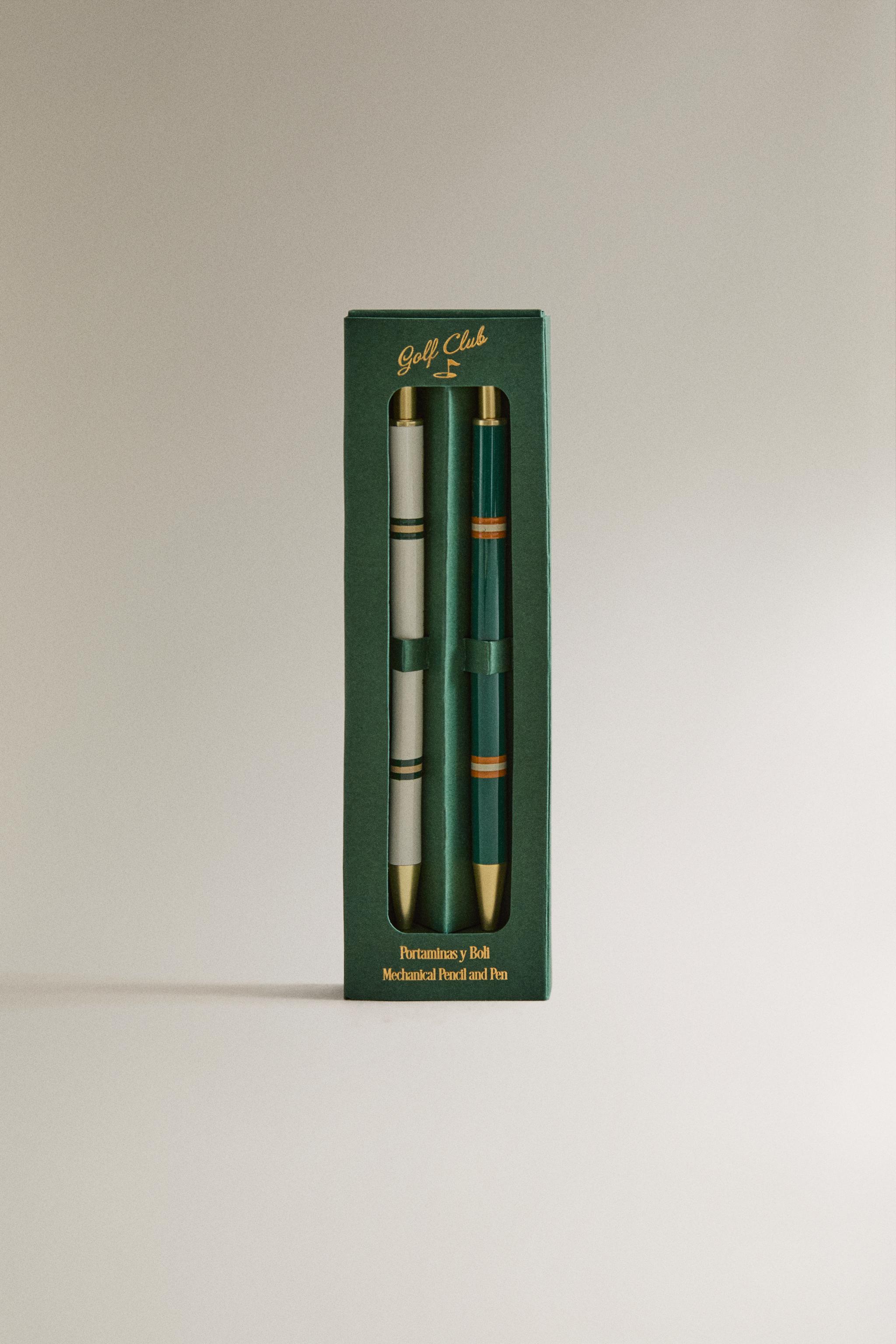 GOLF PEN AND MECHANICAL PENCIL SET (SET OF 2)